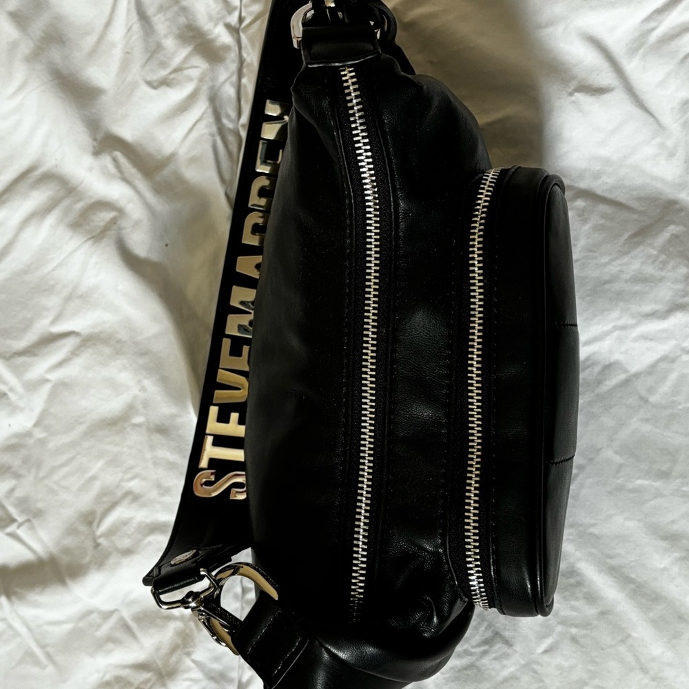 Steve Madden Black Quilted Bag - Picture 7 of 9
